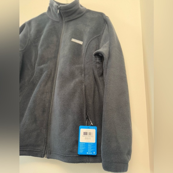 COLUMBIA Fleece Black Jacket (new with tag) - Picture 4 of 8